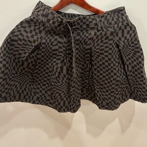Geometric Patterned Skirt